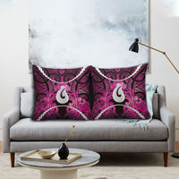Maori Matariki Hei Matau Mawhero Pillow Cover Maori Kowhaiwhai Pattern Galaxy