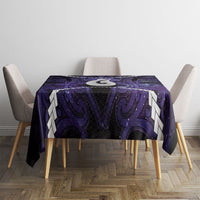 Maori Matariki Hei Matau Waiporoporo Tablecloth Maori Kowhaiwhai Pattern Galaxy