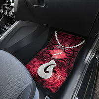 Personalised Maori Matariki Hei Matau Whero Car Mats Maori Kowhaiwhai Pattern Galaxy