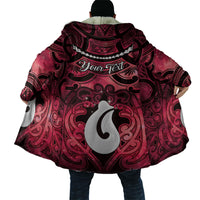 Personalised Maori Matariki Hei Matau Whero Cloak Maori Kowhaiwhai Pattern Galaxy