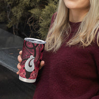 Personalised Maori Matariki Hei Matau Whero Tumbler Cup Maori Kowhaiwhai Pattern Galaxy LT01 - Polynesian Pride