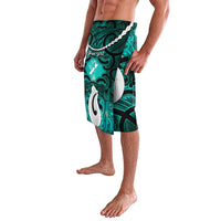 Personalised Maori Matariki Hei Matau Turquoise Lavalava Maori Kowhaiwhai Pattern Galaxy