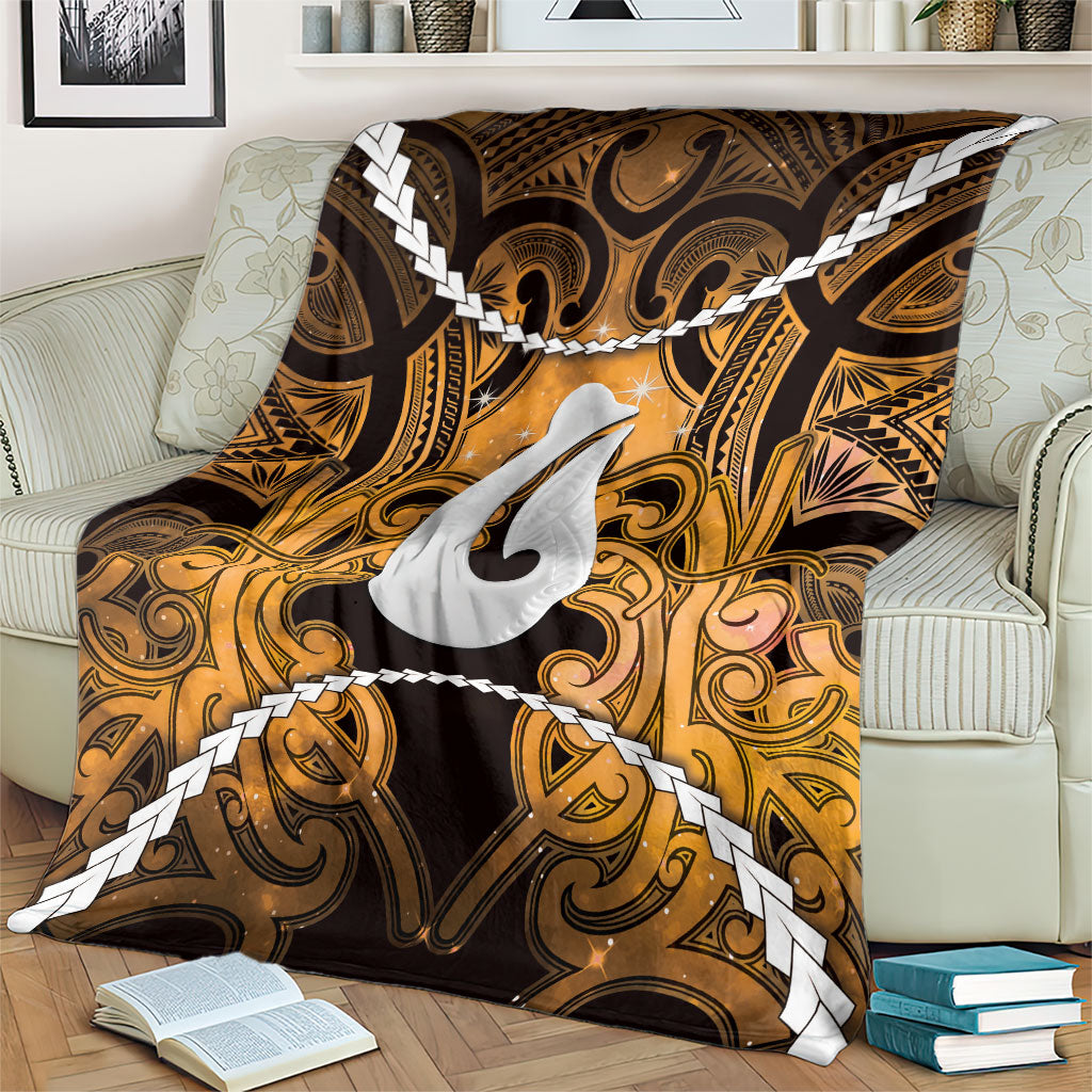 Maori Matariki Hei Matau Kowhai Blanket Maori Kowhaiwhai Pattern Galaxy