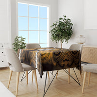 Maori Matariki Hei Matau Kowhai Tablecloth Maori Kowhaiwhai Pattern Galaxy