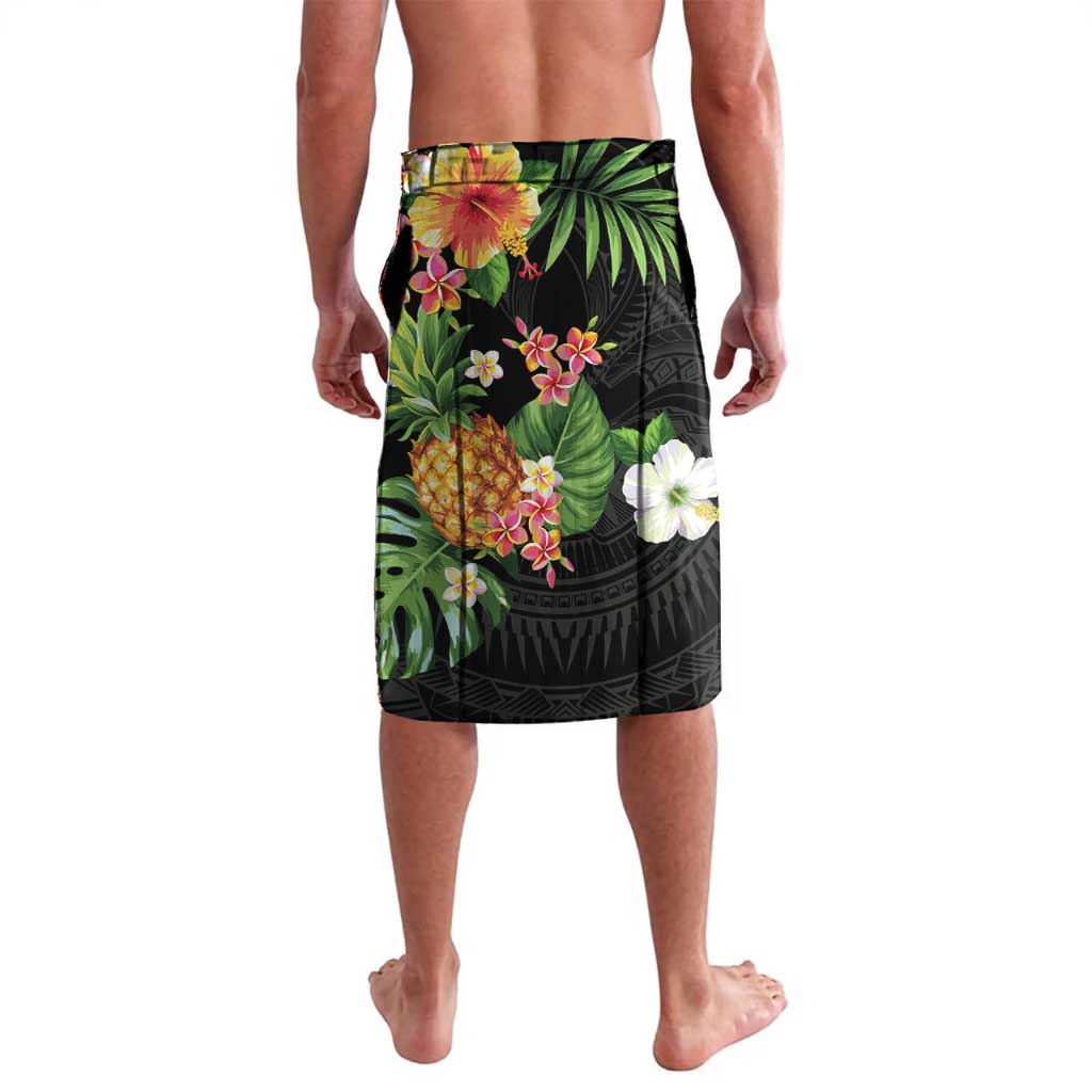 Hawaii Pineapple Tropical Lavalava Colorful Hibiscus Plumeria