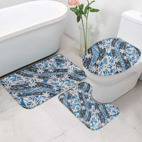 Ninamu Tahiti Tiare Monstera Bathroom Set Polynesian Pattern Curve Style LT01 - Polynesian Pride