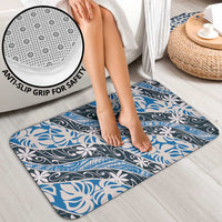 Ninamu Tahiti Tiare Monstera Bathroom Set Polynesian Pattern Curve Style LT01 - Polynesian Pride