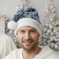 Ninamu Tahiti Tiare Monstera Christmas Santa Hat Polynesian Pattern Curve Style - Polynesian Pride