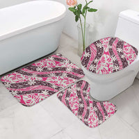 Tarona Tahiti Tiare Monstera Bathroom Set Polynesian Pattern Curve Style LT01 - Polynesian Pride