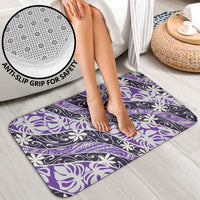Vareau Tahiti Tiare Monstera Bathroom Set Polynesian Pattern Curve Style - Polynesian Pride