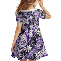 Vareau Tahiti Tiare Monstera Family Matching Puletasi and Hawaiian Shirt Polynesian Pattern Curve Style LT01 - Polynesian Pride