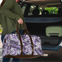 Vareau Tahiti Tiare Monstera Travel Bag Polynesian Pattern Curve Style - Polynesian Pride