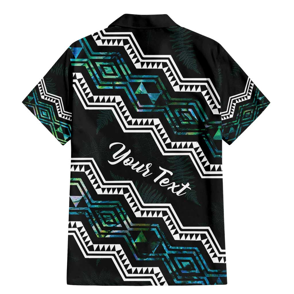 Personalised Taniko Aotearoa Mix Paua Shell Family Matching Mermaid Dress and Hawaiian Shirt Niho Taniwha Turquoise Glitter LT01 - Polynesian Pride