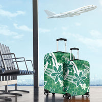 Hawaii Pupuala Plumeria Green Luggage Cover Polynesian Pattern LT01 - Polynesian Pride