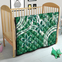 Hawaii Pupuala Plumeria Green Quilt Polynesian Pattern LT01 - Polynesian Pride