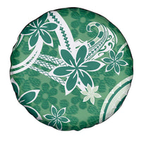 Hawaii Pupuala Plumeria Green Spare Tire Cover Polynesian Pattern LT01 - Polynesian Pride