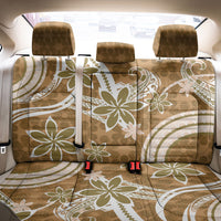 Hawaii Pupuala Plumeria Light Brown Back Car Seat Cover Polynesian Pattern LT01 - Polynesian Pride