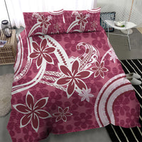 Hawaii Pupuala Plumeria Pink Bedding Set Polynesian Pattern LT01 - Polynesian Pride