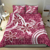 Hawaii Pupuala Plumeria Pink Bedding Set Polynesian Pattern LT01 - Polynesian Pride