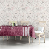 Hawaii Pupuala Plumeria Pink Tablecloth Polynesian Pattern LT01 - Polynesian Pride