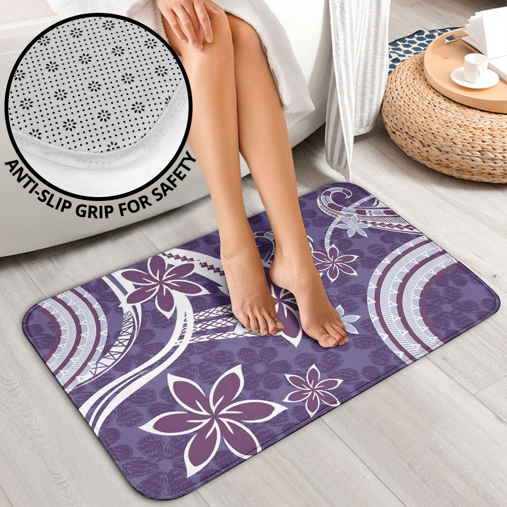 Hawaii Pupuala Plumeria Purple Bathroom Set Polynesian Pattern LT01 - Polynesian Pride