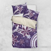 Hawaii Pupuala Plumeria Purple Bedding Set Polynesian Pattern LT01 US Twin 172cm x 218cm Purple - Polynesian Pride