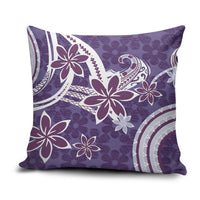 Hawaii Pupuala Plumeria Purple Pillow Cover Polynesian Pattern LT01 Purple - Polynesian Pride
