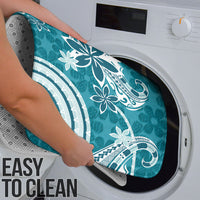 Hawaii Pupuala Plumeria Teal Bathroom Set Polynesian Pattern LT01 - Polynesian Pride