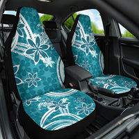 Hawaii Pupuala Plumeria Teal Car Seat Cover Polynesian Pattern LT01 One Size Teal - Polynesian Pride