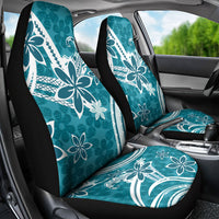 Hawaii Pupuala Plumeria Teal Car Seat Cover Polynesian Pattern LT01 - Polynesian Pride