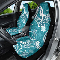 Hawaii Pupuala Plumeria Teal Car Seat Cover Polynesian Pattern LT01 - Polynesian Pride