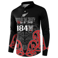 Toitu Te Tiriti 1840 Aotearoa Button Sweatshirt Stand Together Stand Stronger