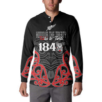 Toitu Te Tiriti 1840 Aotearoa Button Sweatshirt Stand Together Stand Stronger