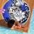 Polynesian Valentine Beach Blanket Couple Floral Unique Blue Version LT01 - Polynesian Pride