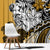 Polynesian Valentine Window Curtain Couple Floral Unique Gold Version LT01 - Polynesian Pride