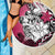 Polynesian Valentine Beach Blanket Couple Floral Unique Pink Version LT01 - Polynesian Pride