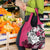 Polynesian Valentine Grocery Bag Couple Floral Unique Pink Version