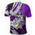 Polynesian Valentine Polo Shirt Couple Floral Unique Purple Version LT01 - Polynesian Pride