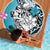 Polynesian Valentine Beach Blanket Couple Floral Unique Sky Blue Version LT01 - Polynesian Pride