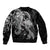Polynesian Mermaid Plumeria Tribal Tattoo Bomber Jacket