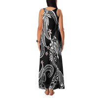 Polynesian Mermaid Plumeria Tribal Tattoo Family Matching Tank Maxi Dress and Hawaiian Shirt LT01 - Polynesian Pride