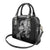 Polynesian Mermaid Plumeria Tribal Tattoo Shoulder Handbag