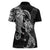 Polynesian Mermaid Plumeria Tribal Tattoo Women Polo Shirt