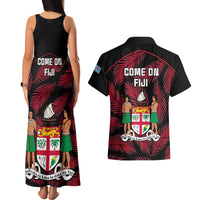 fiji-rugby-couples-matching-tank-maxi-dress-and-hawaiian-shirt-flying-fijians-red-palm-tree-version