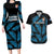 custom-fiji-rugby-couples-matching-long-sleeve-bodycon-dress-and-hawaiian-shirt-flying-fijians-blue-palm-tree-version