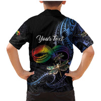 Personalised Polynesian Memorial Family Matching Mermaid Dress and Hawaiian Shirt As Long As I Breathe You'll Be Remembered LT01 - Polynesian Pride