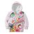 Pasifika Festival Kid Hoodie Tribal Pattern Tropical Style LT01 Hoodie Pink - Polynesian Pride