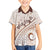 Pasifika Festival Kid Hawaiian Shirt Vintage Tribal Pattern LT01 Kid Brown - Polynesian Pride