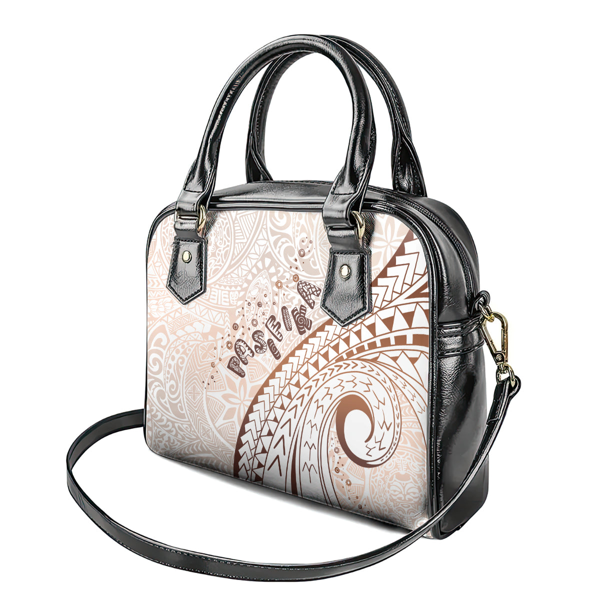 Pasifika Festival Shoulder Handbag Vintage Tribal Pattern