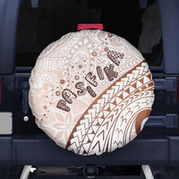 Pasifika Festival Spare Tire Cover Vintage Tribal Pattern
